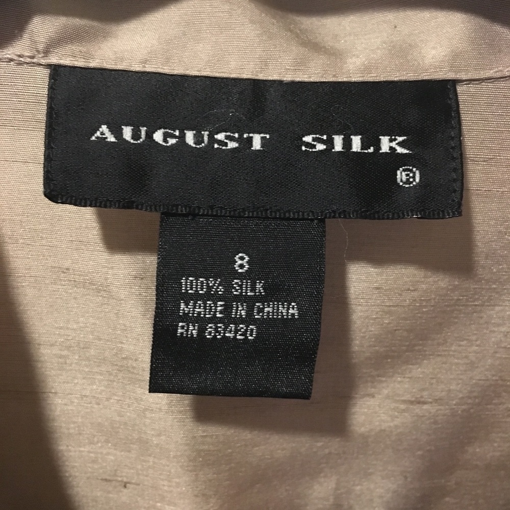 August Silk Button Down - image 2